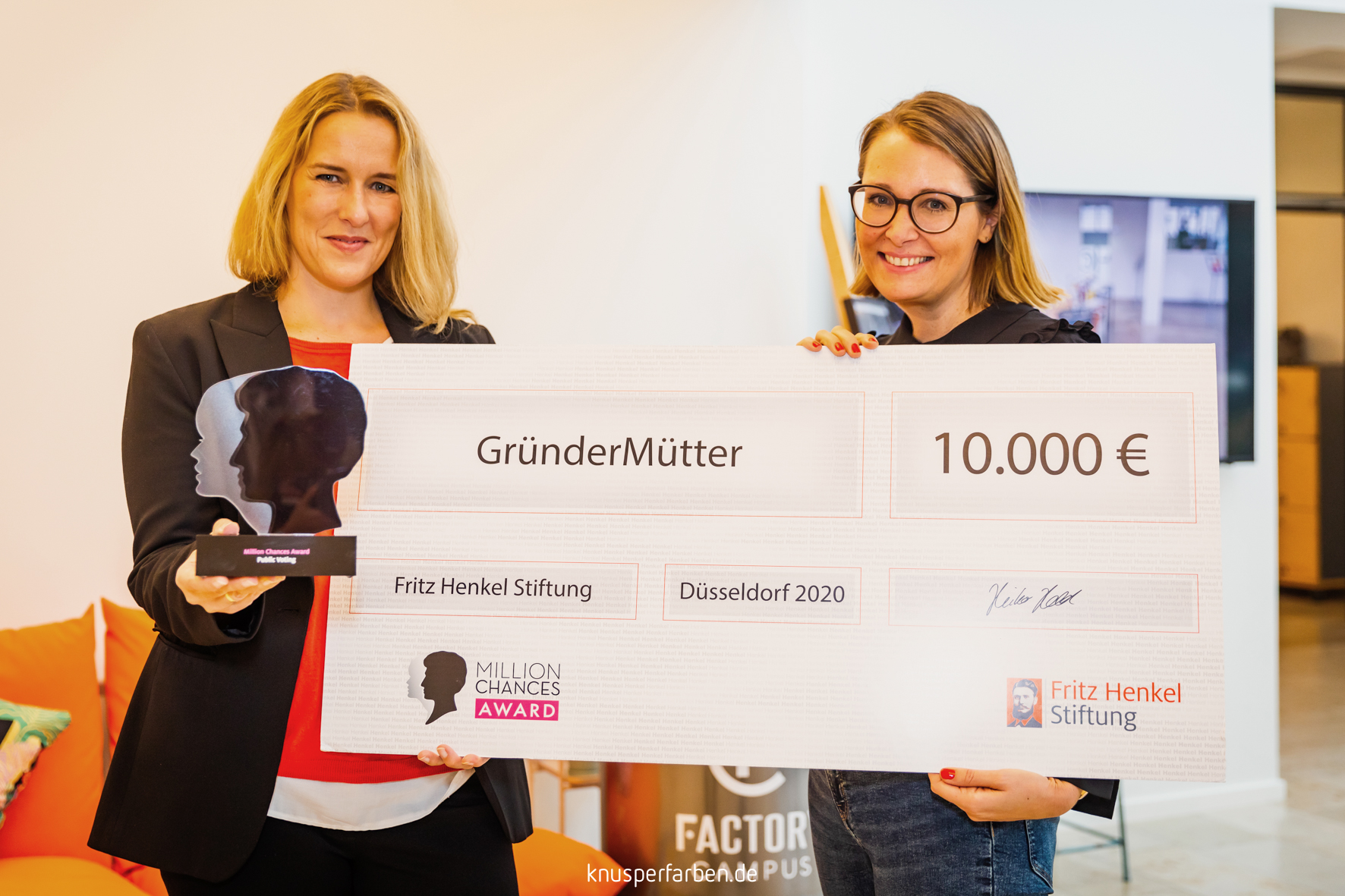 GründerMütter gewinnt Schwarzkopf Award